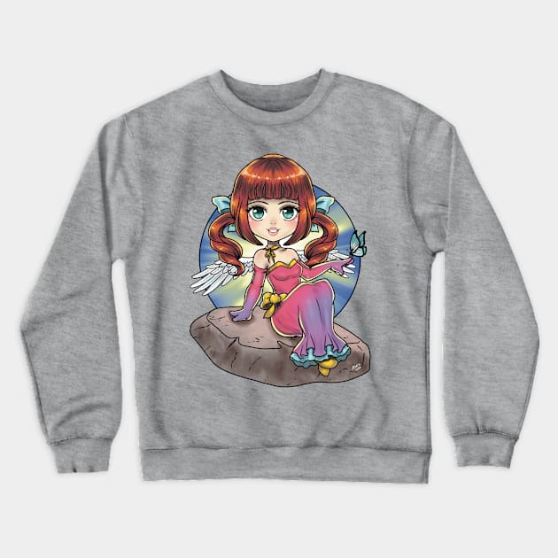 Angel Rock Crewneck Sweatshirt by rvkhart